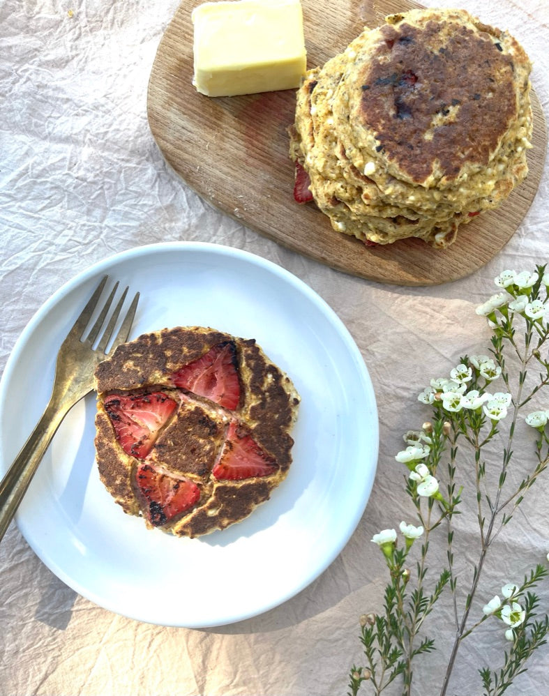 Strawberry Ricotta Pancakes | Recipe – These are the Days